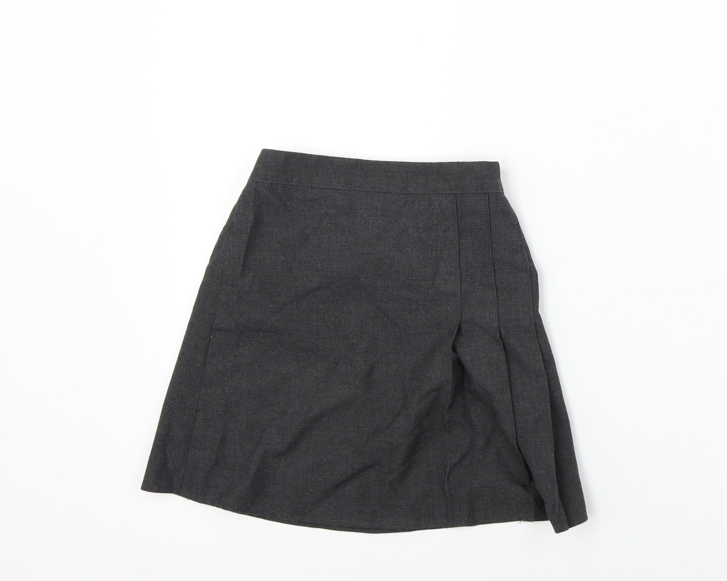 BHS  Girls Grey   A-Line Skirt Size 7 Years