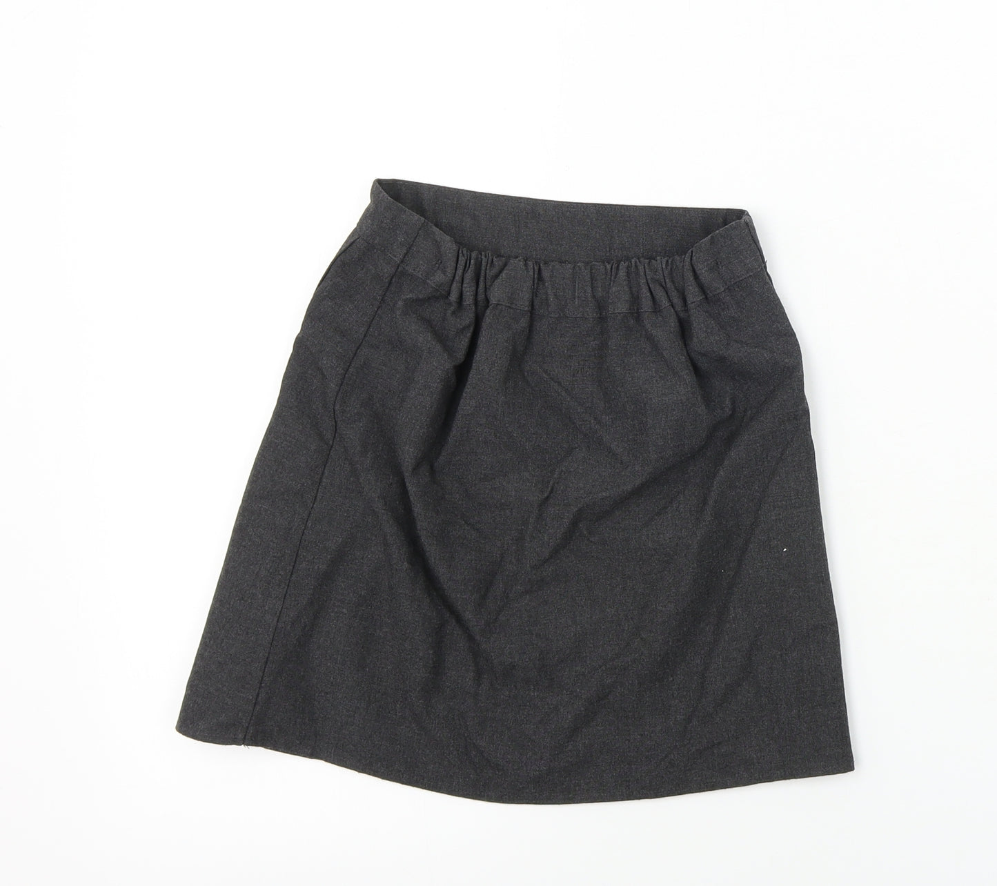 BHS  Girls Grey   A-Line Skirt Size 7 Years