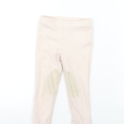 Preworn  Girls Pink   Sweatpants Trousers Size 2-3 Years