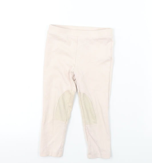 Preworn  Girls Pink   Sweatpants Trousers Size 2-3 Years