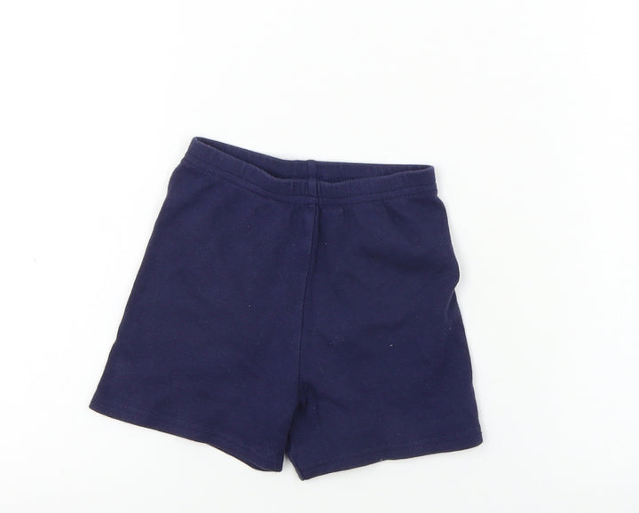 George  Baby Blue   Cropped Trousers Size 12-18 Months