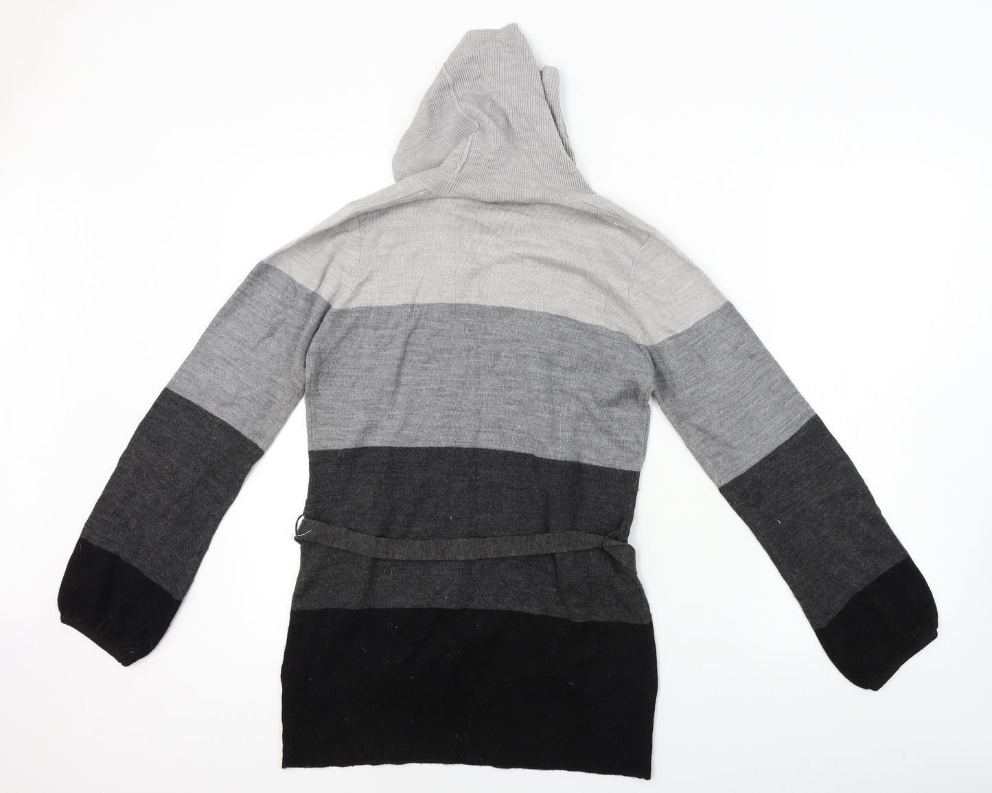 TU Womens Grey Striped  Jumper Dress  Size 10