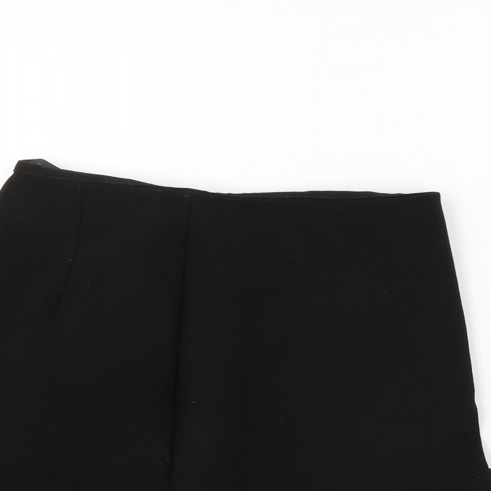 Marks and Spencer  Womens Black   A-Line Skirt Size 8