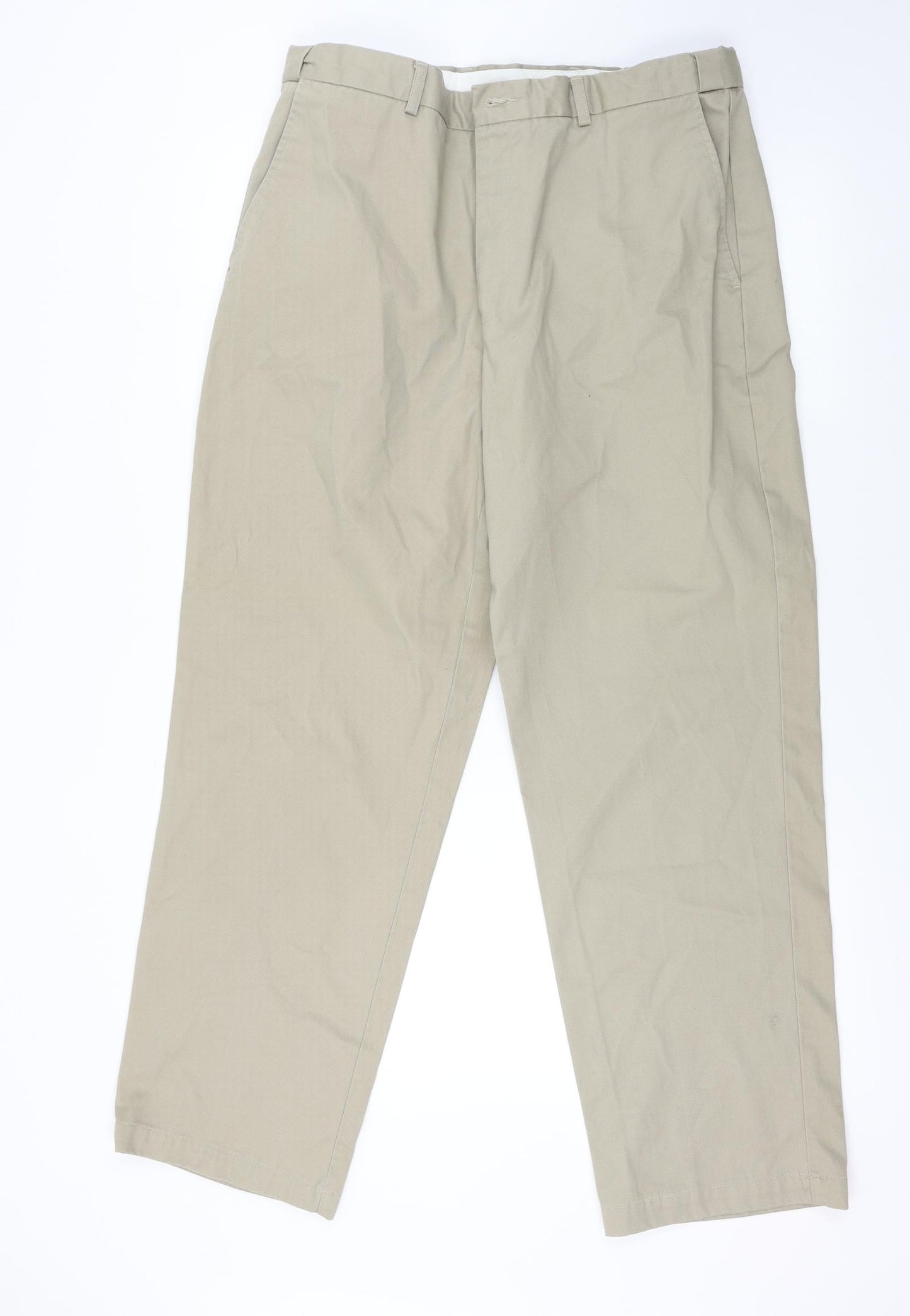 Simon Taylor  Mens Beige   Cargo Trousers Size 36 in L29 in