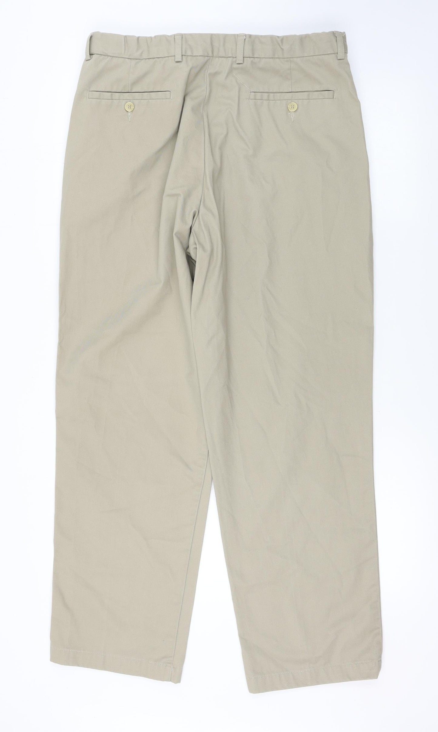Simon Taylor  Mens Beige   Cargo Trousers Size 36 in L29 in