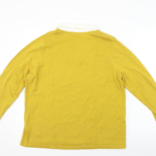 Bonmarché  Womens Yellow   Pullover Jumper Size 20