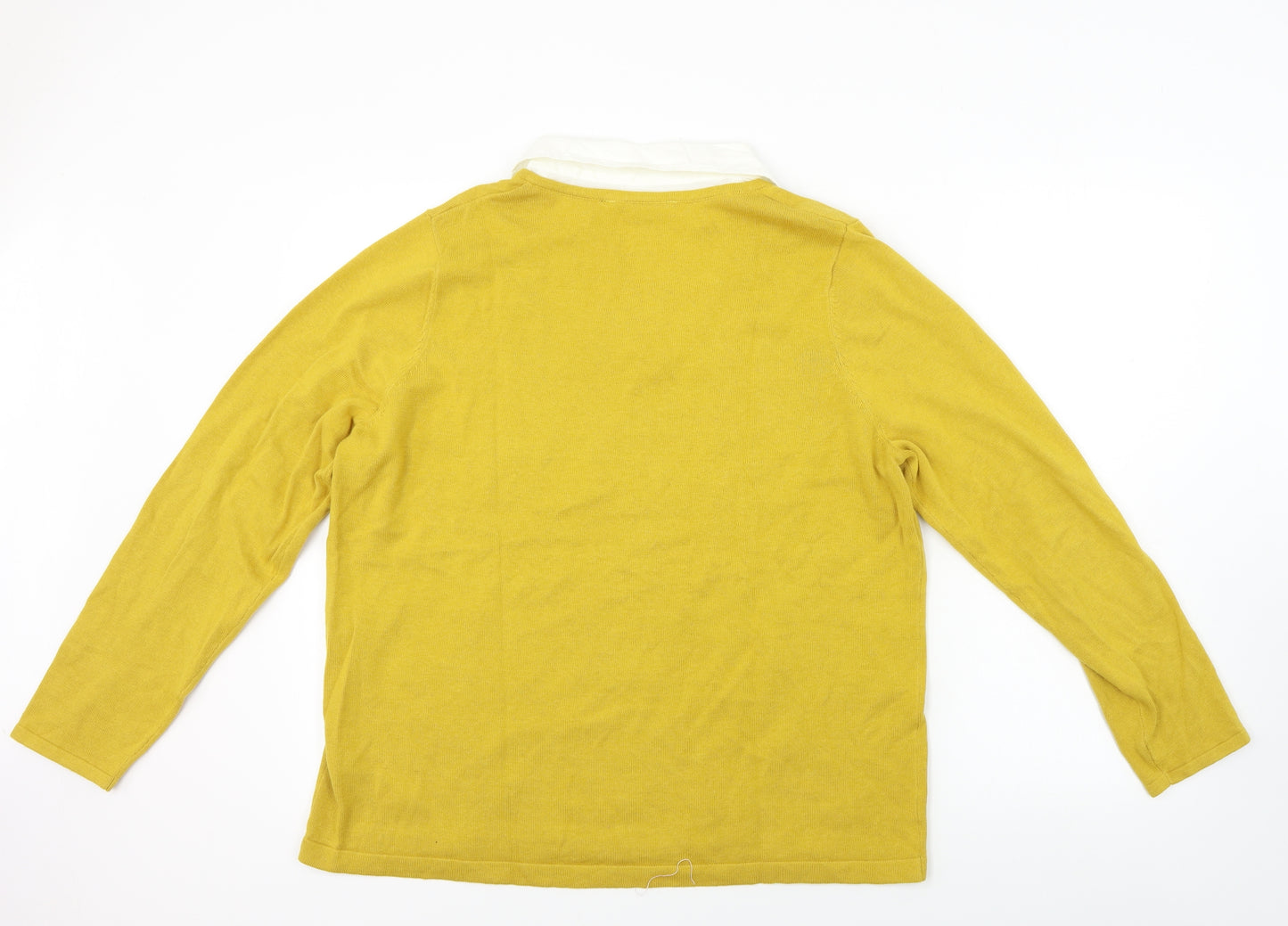 Bonmarché  Womens Yellow   Pullover Jumper Size 20