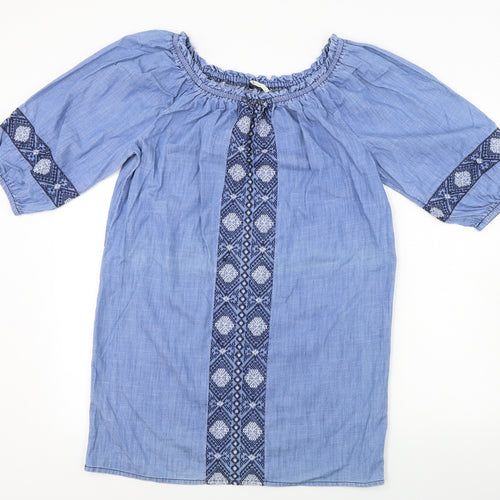 TU Womens Blue   A-Line  Size 10