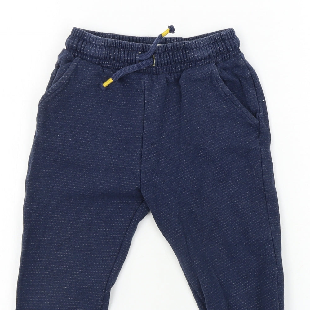 F&F  Boys Blue   Sweatpants Trousers Size 5-6 Years