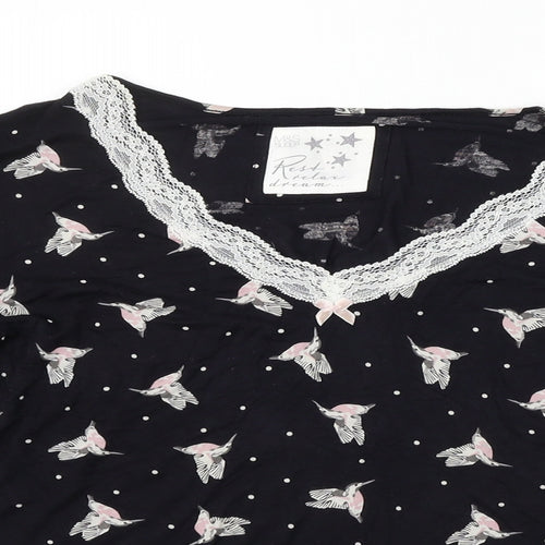 Marks and Spencer  Womens Black   Basic Blouse Size 10