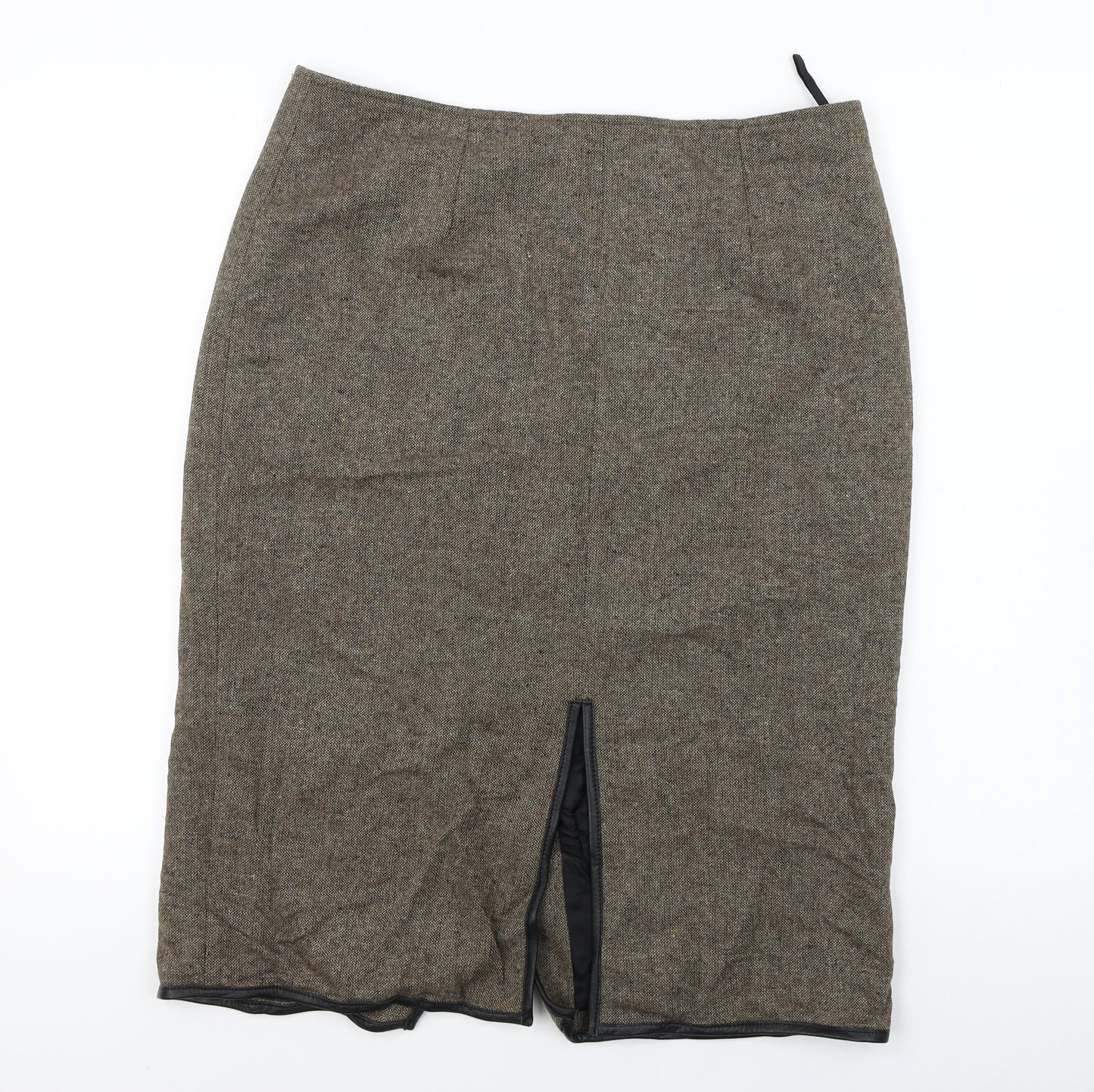 JAGER  Womens Brown   Bandage Skirt Size 14