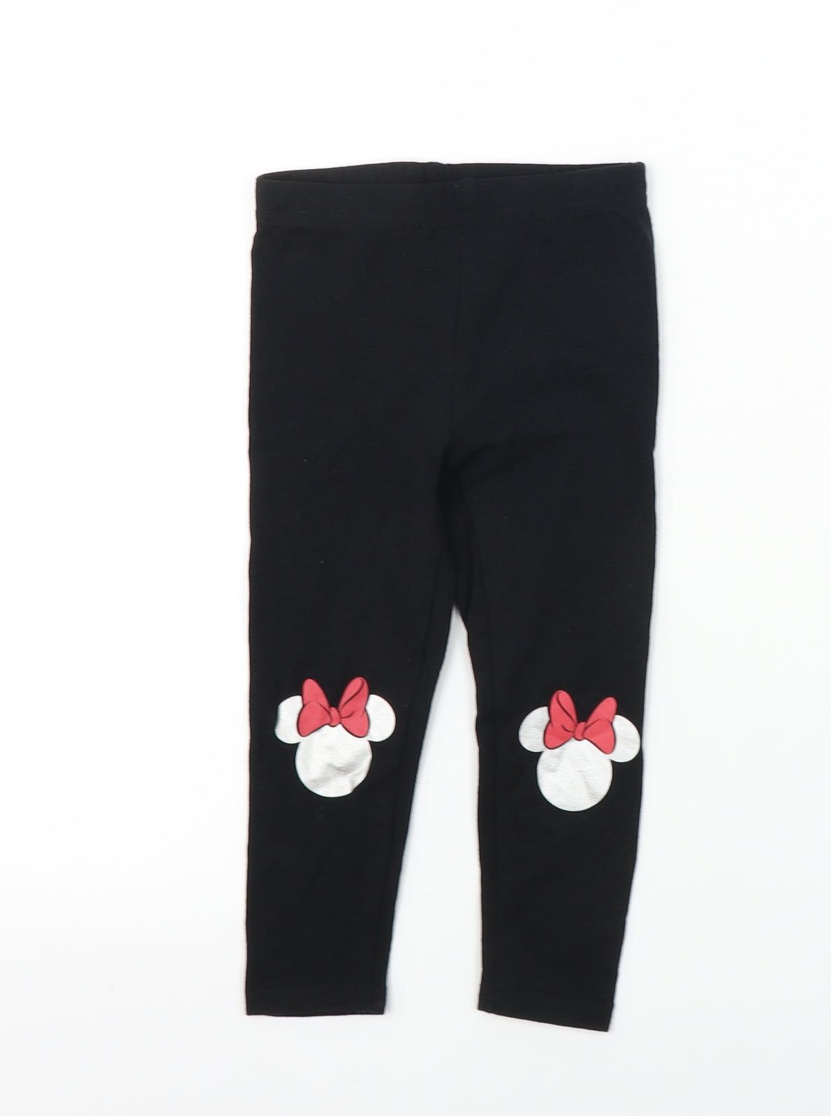 Disney Girls Black   Jegging Trousers Size 2 Years