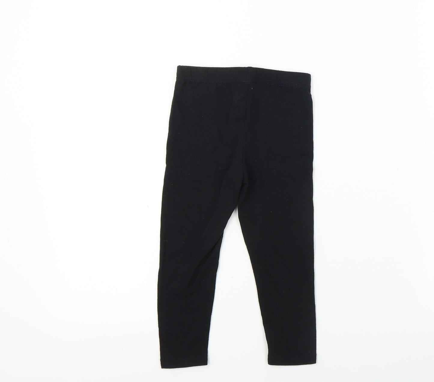 Disney Girls Black   Jegging Trousers Size 2 Years