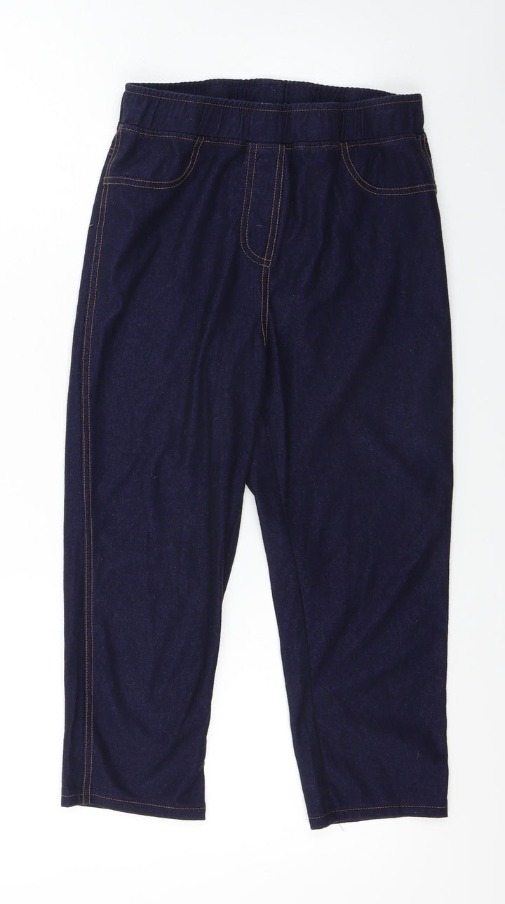 Papaya Girls Blue   Jegging Trousers Size 12 Years