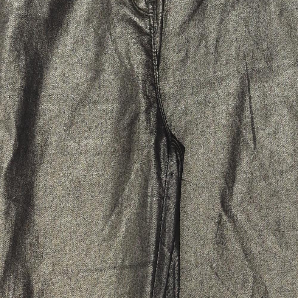 NEXT  Womens Gold   Jegging Jeans Size 14 L25 in