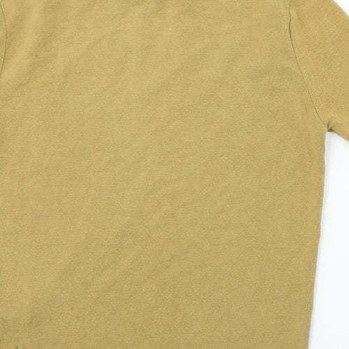 Zara Womens Brown   Basic T-Shirt Size S