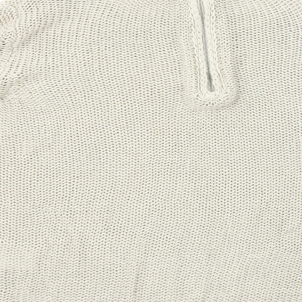 H&M  Womens Beige   Pullover Jumper Size XS