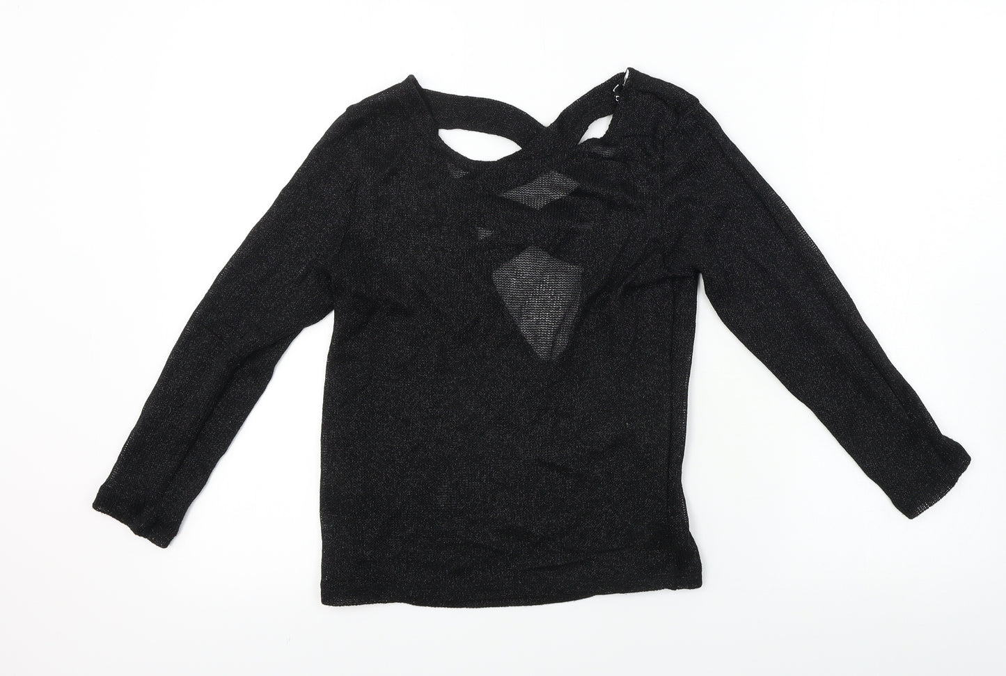 H&M  Womens Black   Basic T-Shirt Size XS