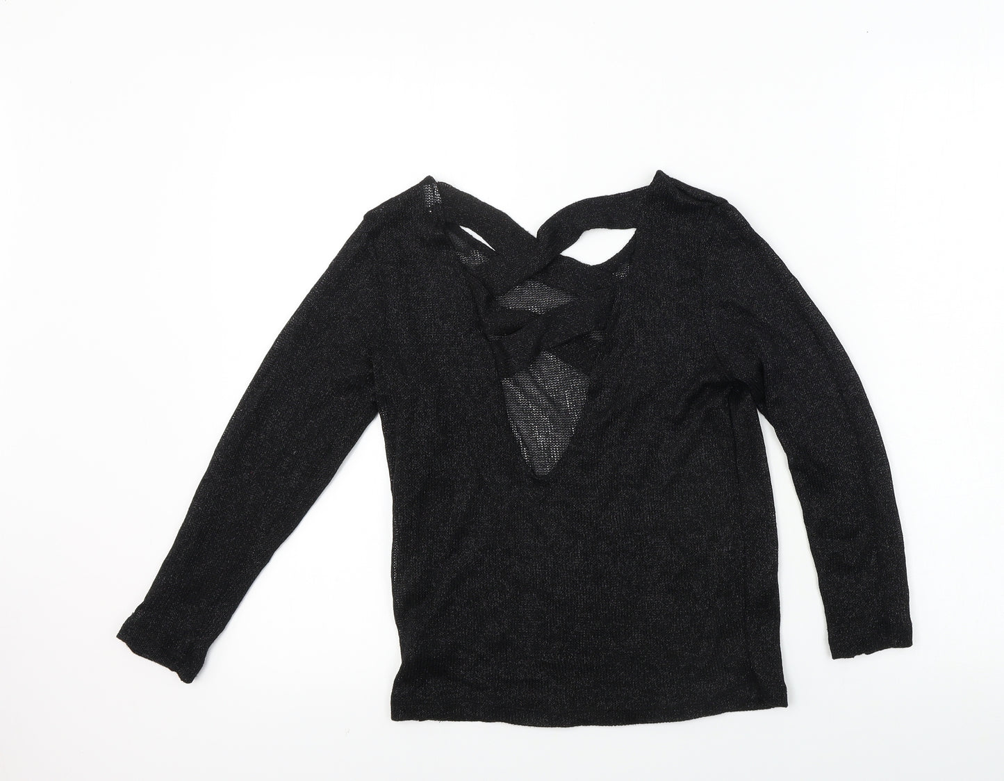 H&M  Womens Black   Basic T-Shirt Size XS