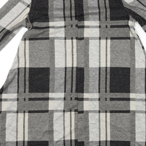Atmosphere  Womens Grey Check  A-Line  Size 8