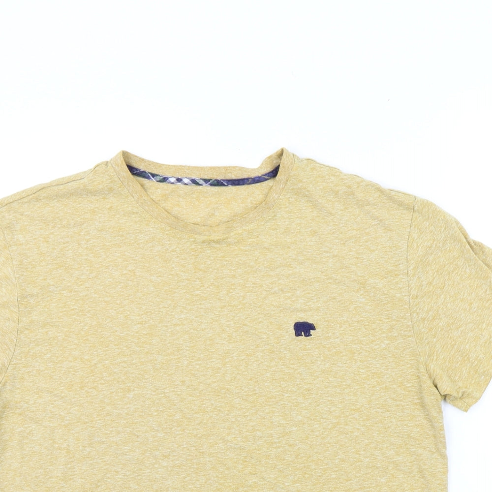 F&F Mens Yellow    T-Shirt Size L