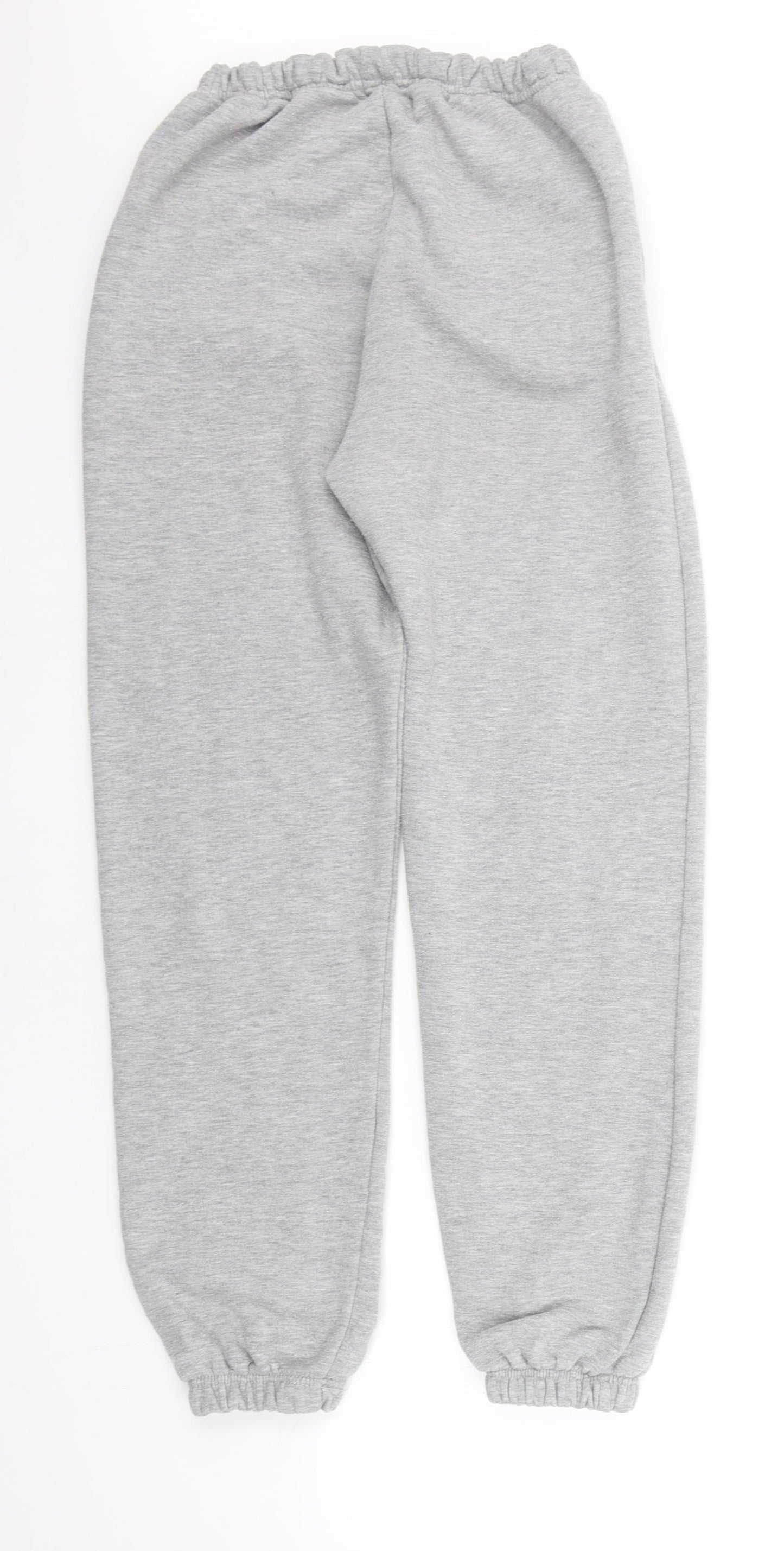 PRETTYLITTLETHING Womens Grey   Jogger Trousers Size 8 L25 in