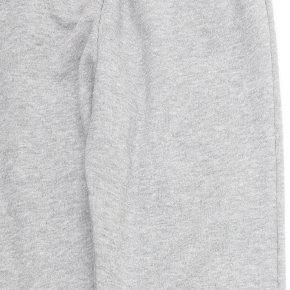 PRETTYLITTLETHING Womens Grey   Jogger Trousers Size 8 L25 in