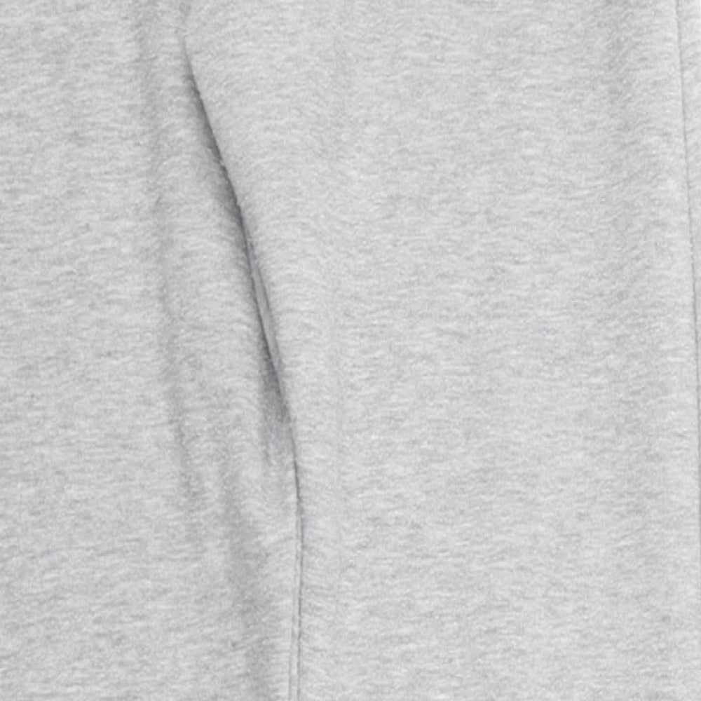 PRETTYLITTLETHING Womens Grey   Jogger Trousers Size 8 L25 in