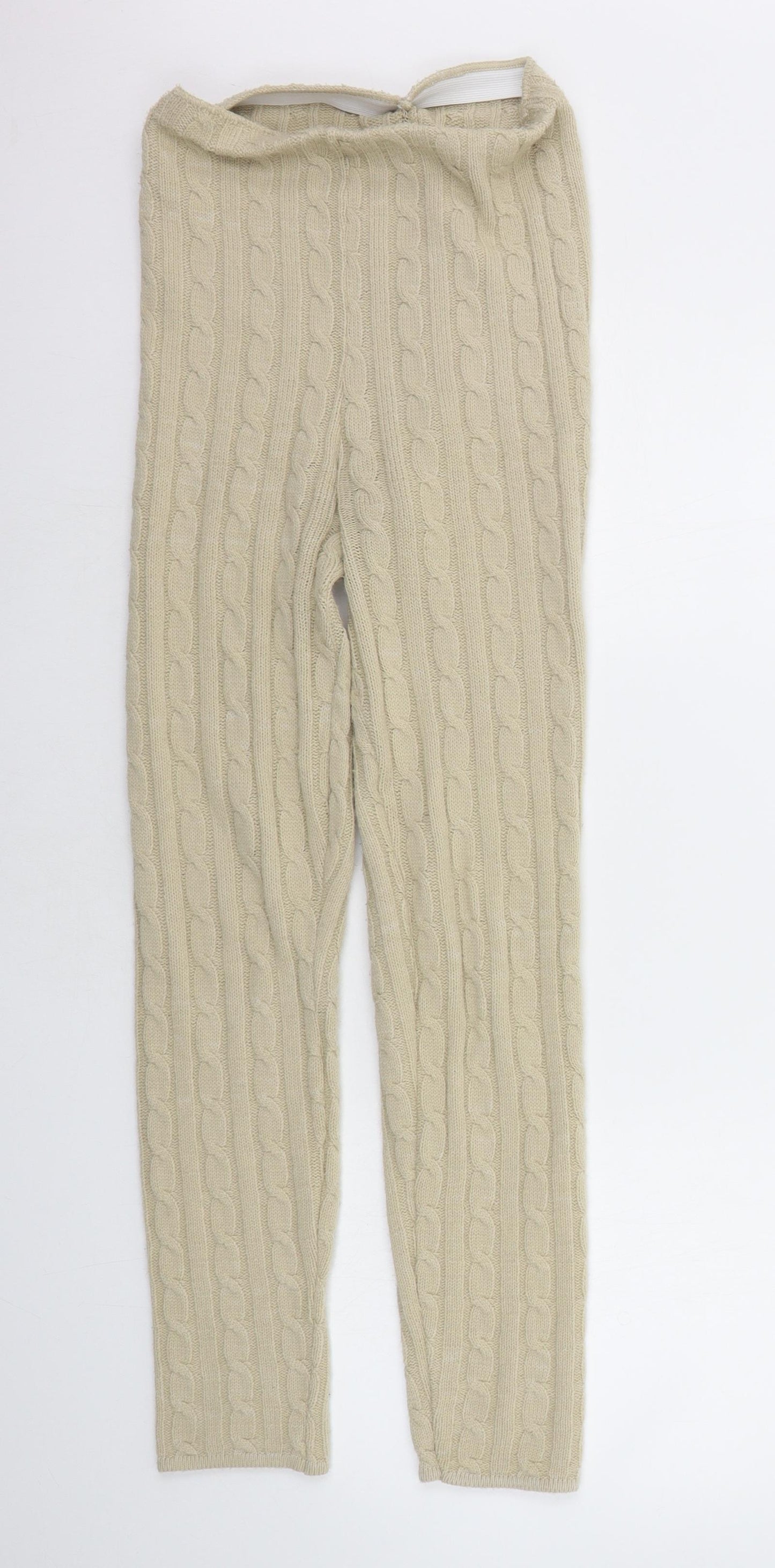 leta Womens Beige   Jegging Trousers One Size L26 in