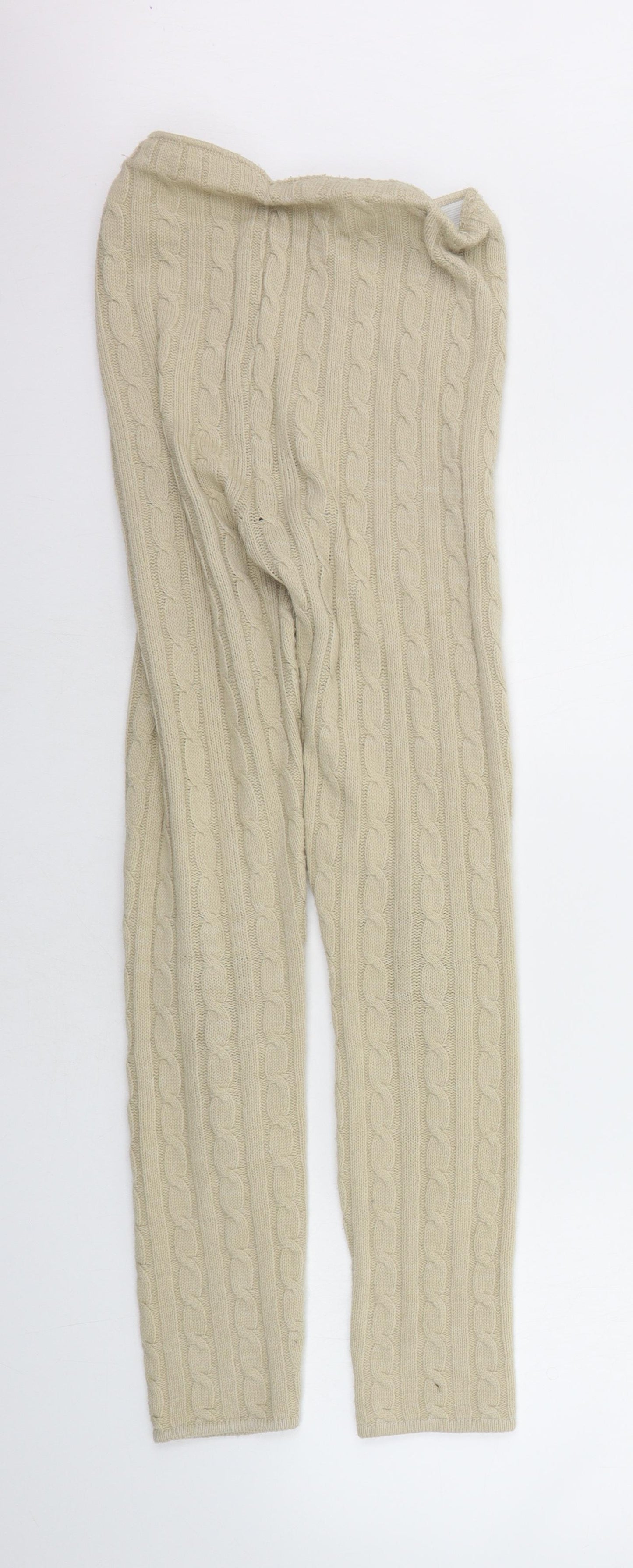 leta Womens Beige   Jegging Trousers One Size L26 in