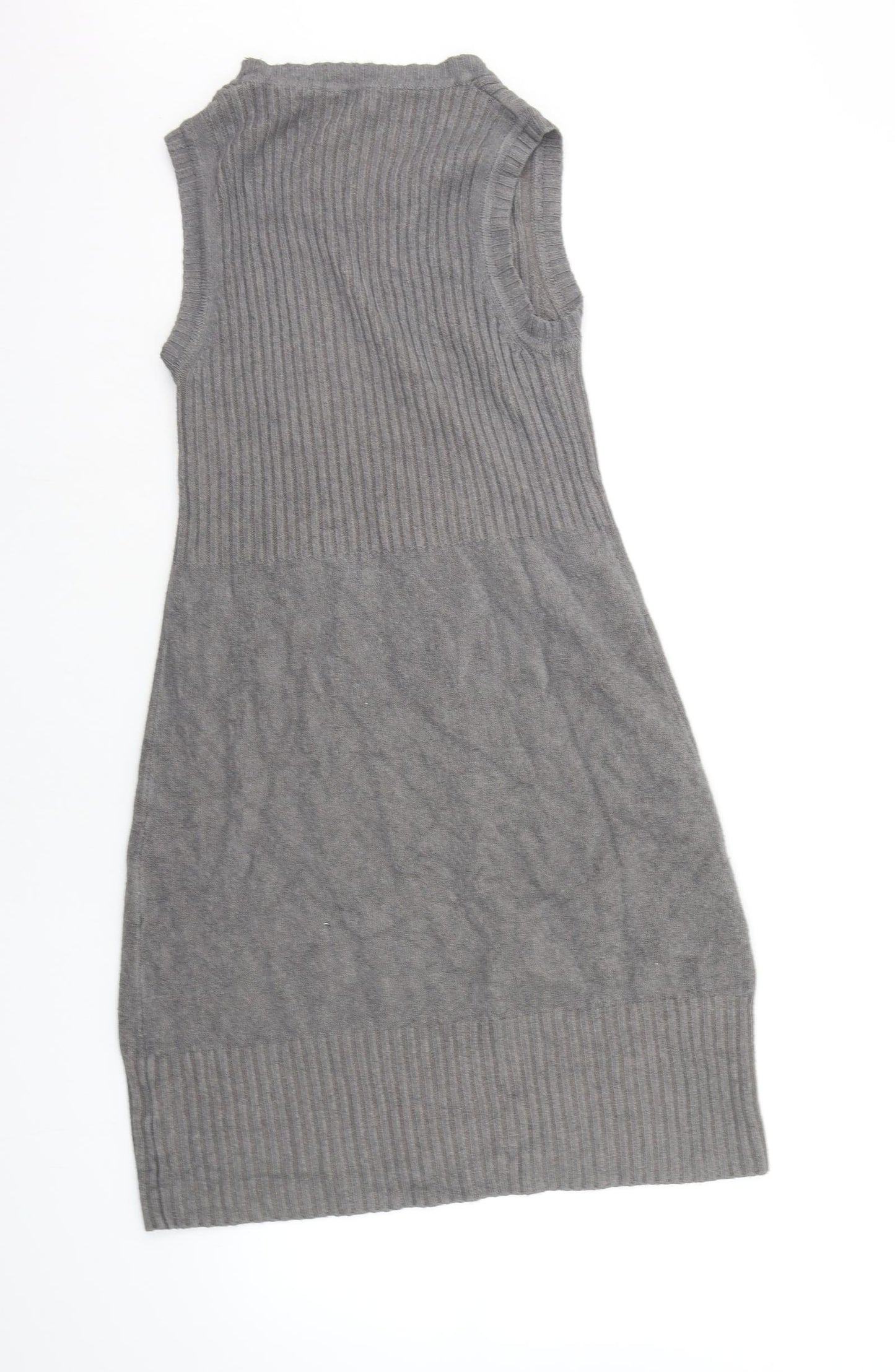 Preworn Womens Grey   Jumper Dress  Size M