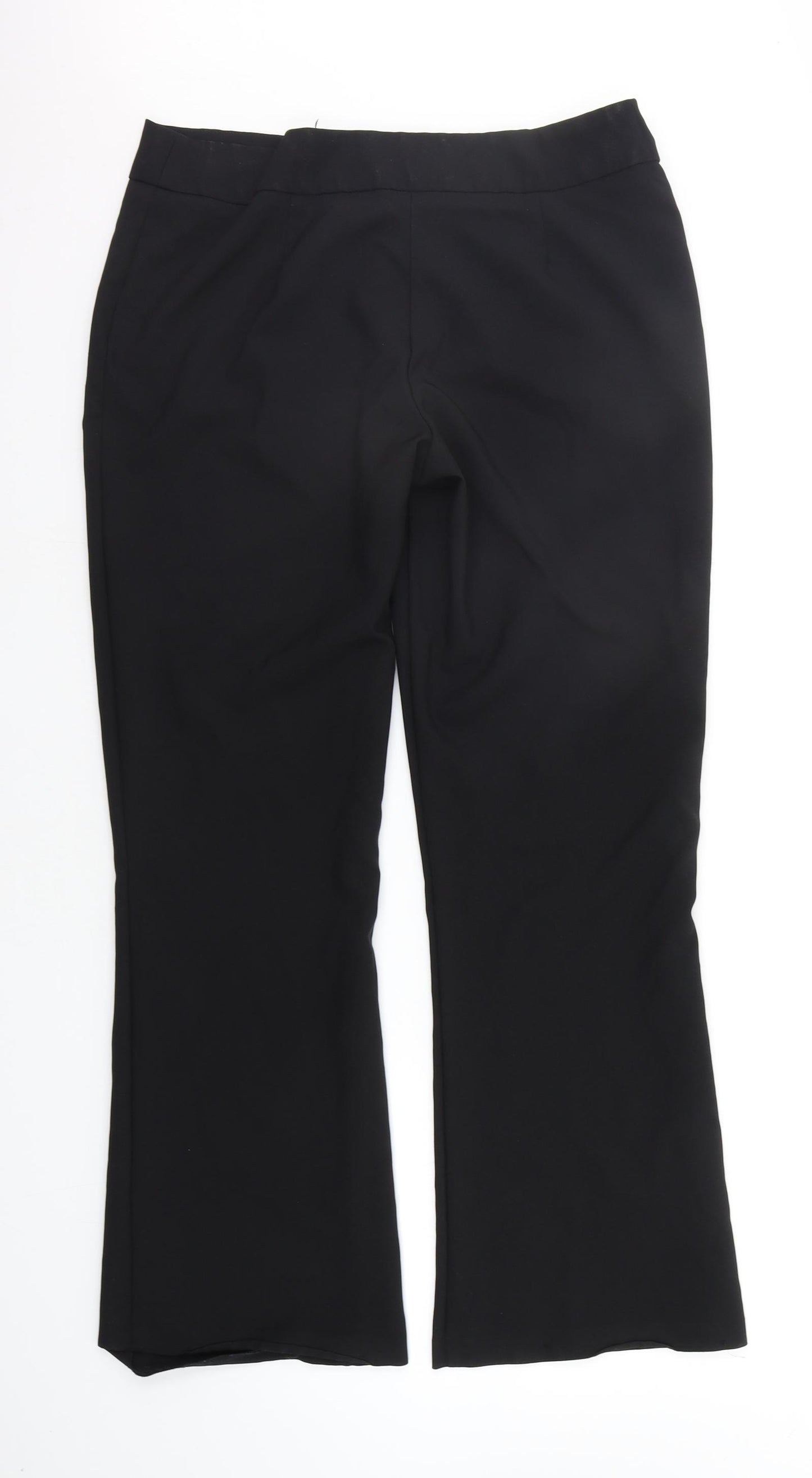 George Womens Black   Trousers  Size 14 L27 in