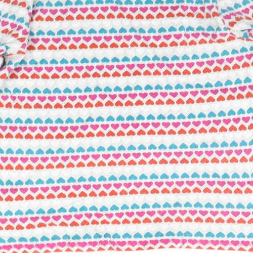TU Girls Grey Geometric  Top Pyjama Top Size 11-12 Years