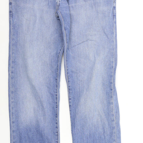 NEXT Mens Blue   Straight Jeans Size 32 in L27 in