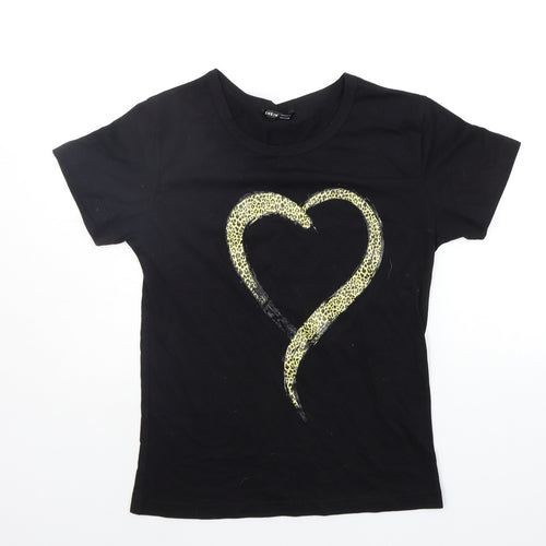 SheIn Womens Black   Basic T-Shirt Size XS