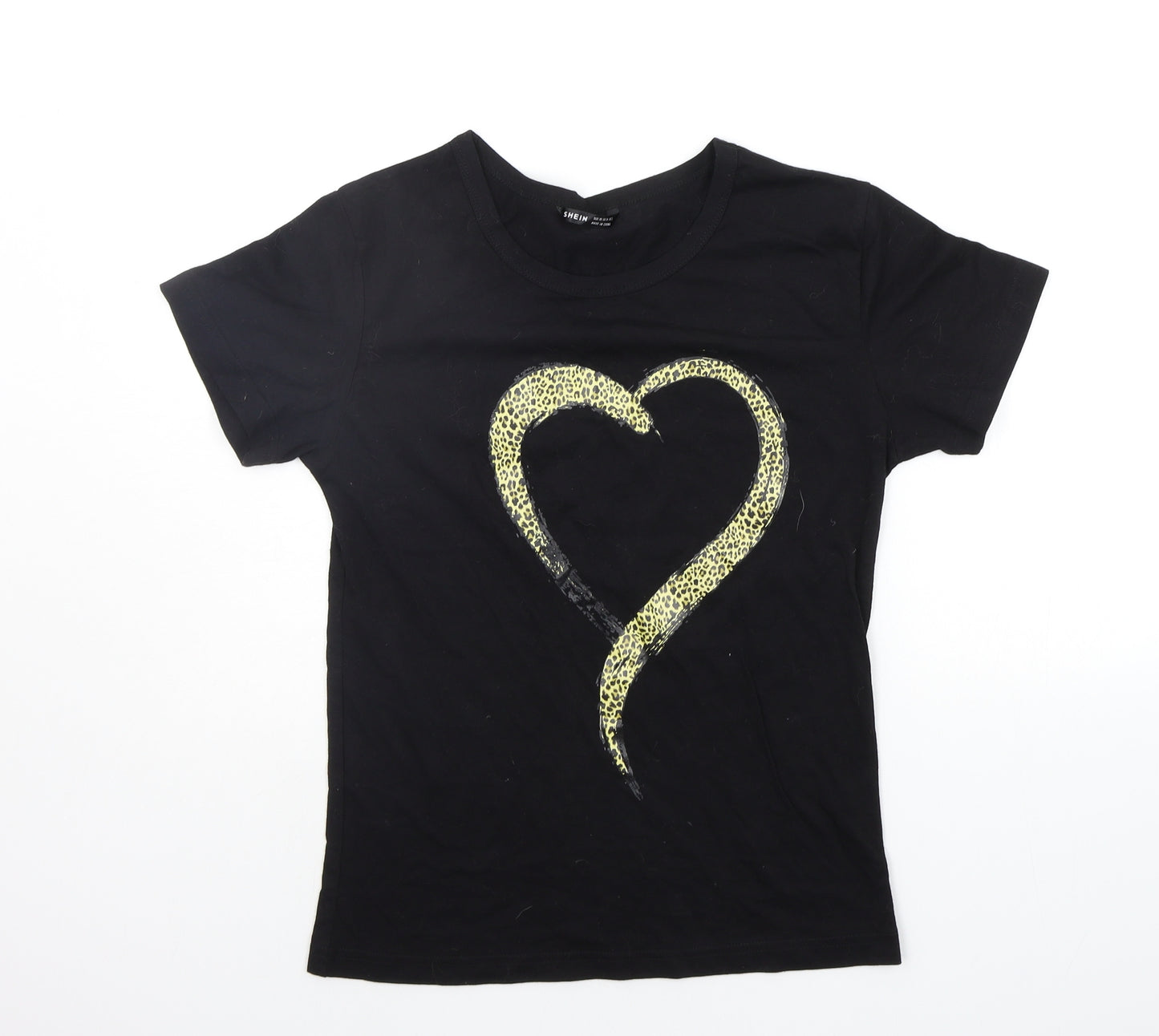 SheIn Womens Black   Basic T-Shirt Size XS
