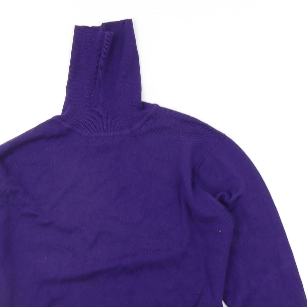 FIRST AVENUE  Womens Purple   Pullover Jumper Size XL