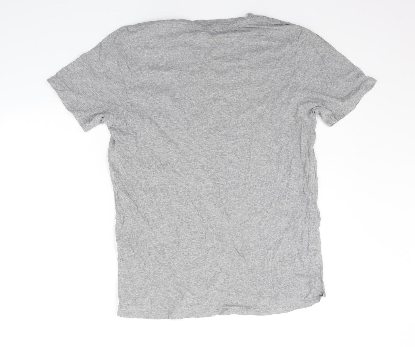 JACK AND JONES Mens Grey    T-Shirt Size L