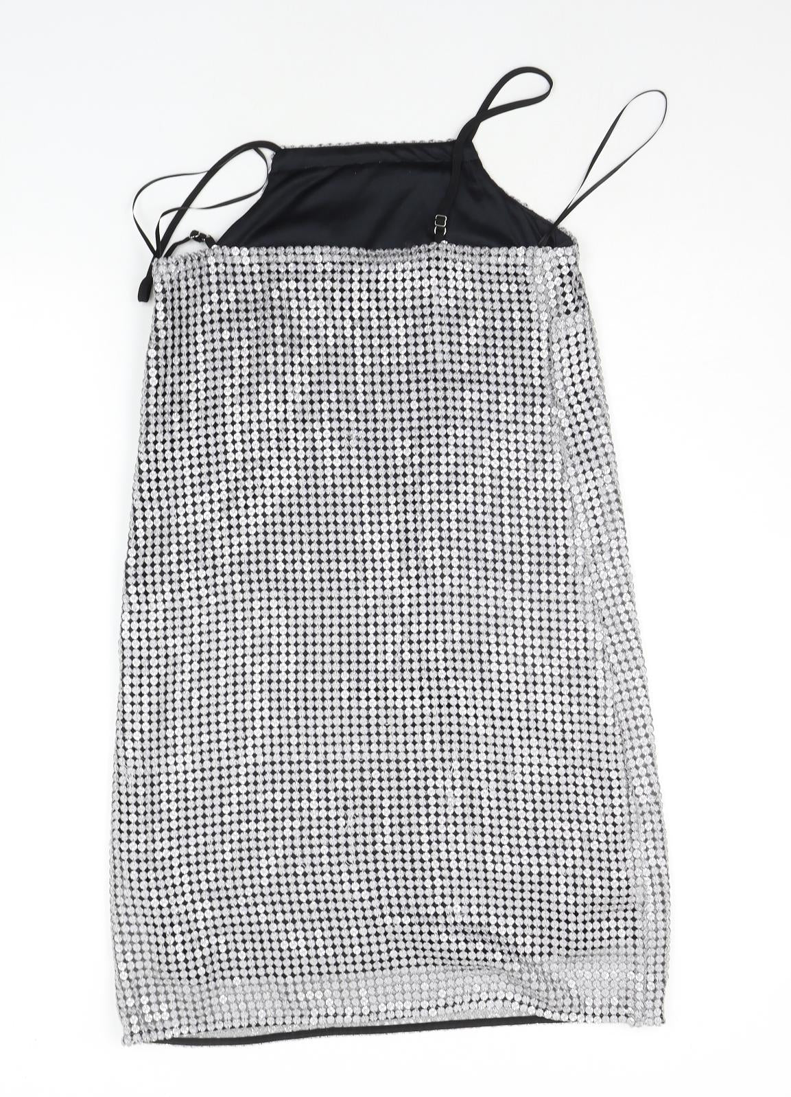 River Island Womens Grey   A-Line  Size 8