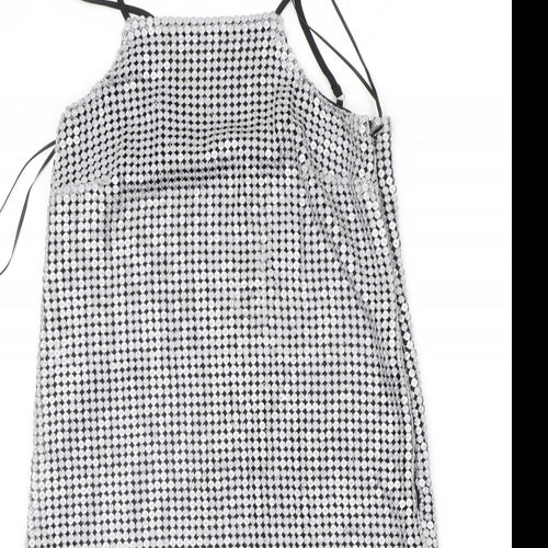 River Island Womens Grey   A-Line  Size 8