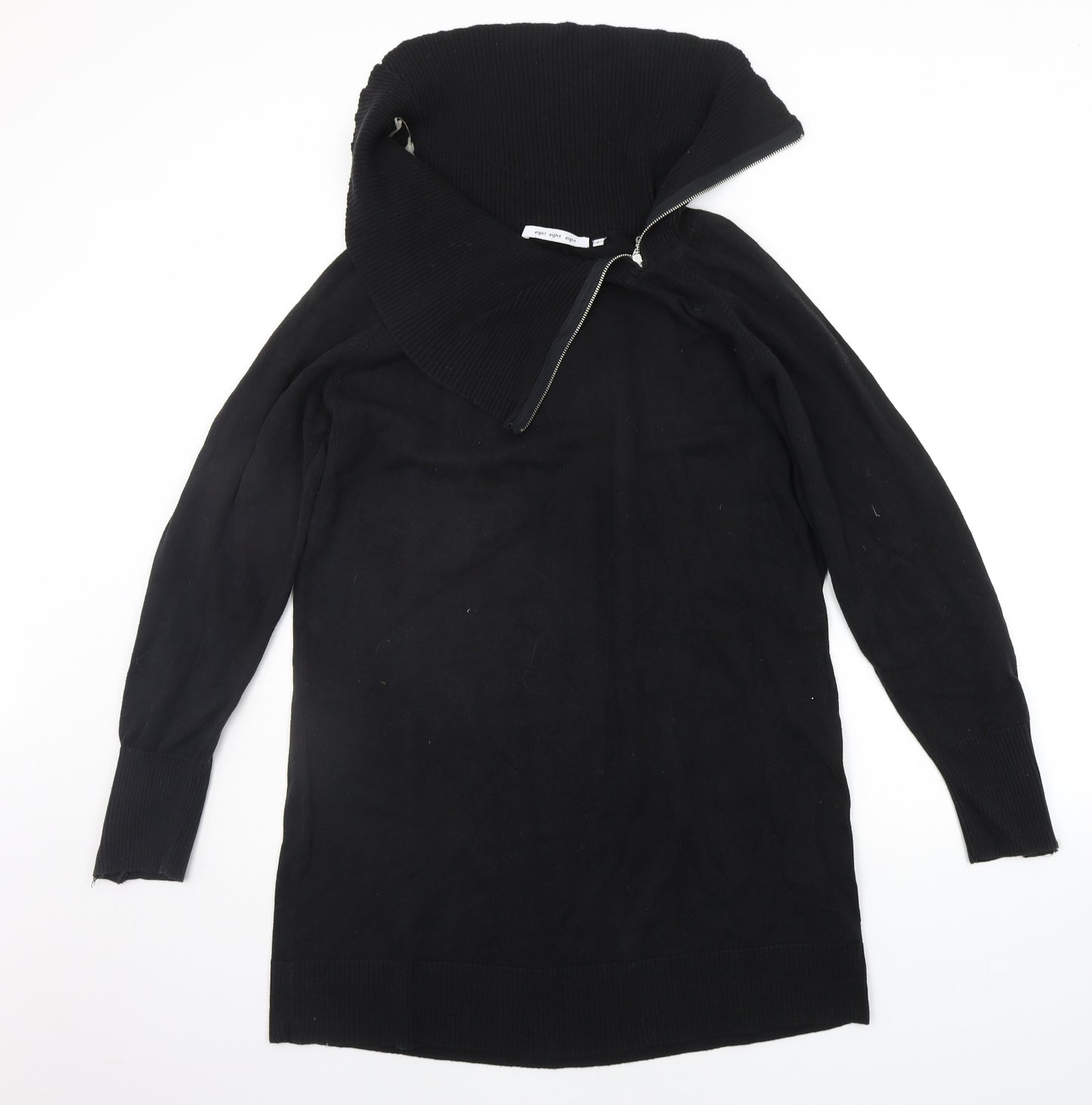 Eight Eight Eight Womens Black   Jumper Dress  Size L