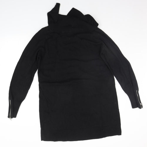 Eight Eight Eight Womens Black   Jumper Dress  Size L