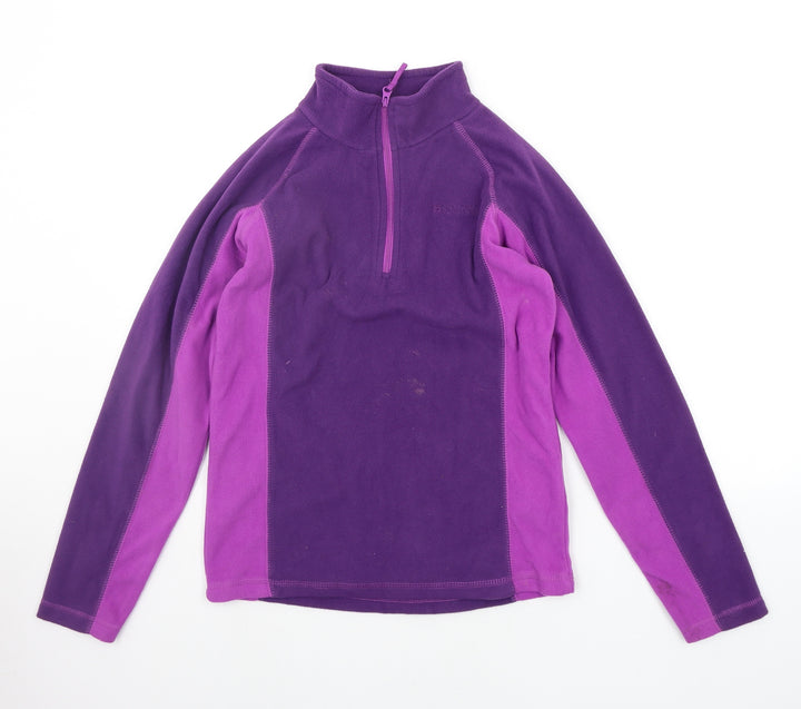 moutain warehouse Girls Purple   Pullover Jumper Size 11-12 Years