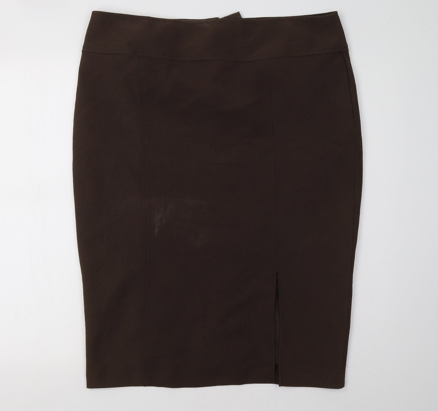 evie Womens Brown   A-Line Skirt Size 16