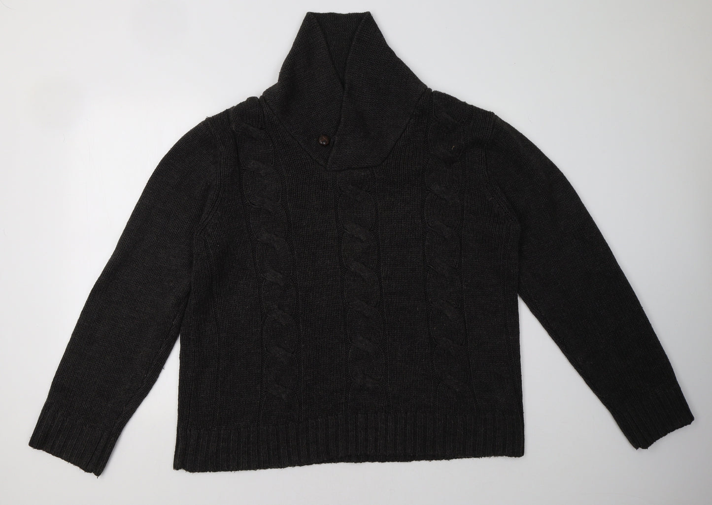 Marks and Spencer Mens Grey   Pullover Sweatshirt Size L