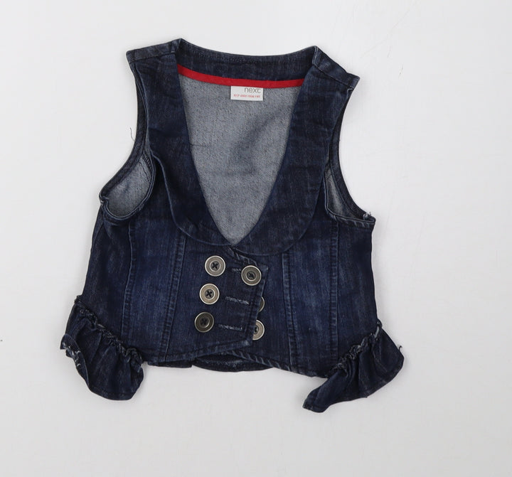 NEXT Girls Blue   Basic Jacket Snowsuit Size 6 Years