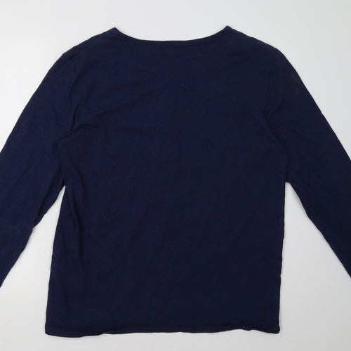 Essential Mens Blue   Pullover Sweatshirt Size XL