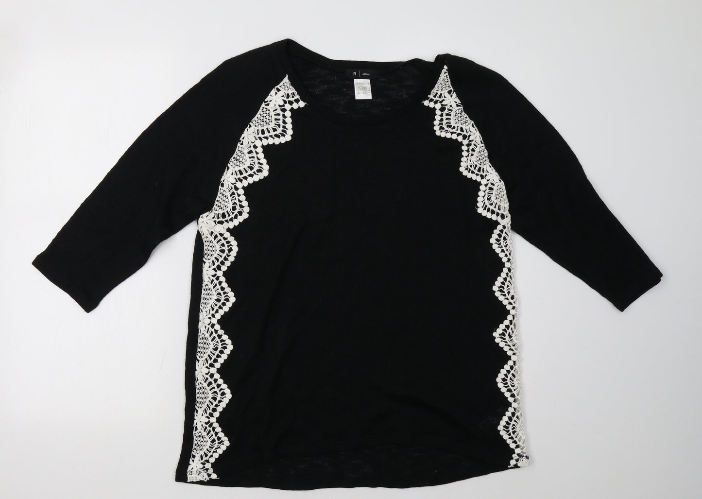 La Redoute Womens Black   Pullover Sweatshirt Size 16