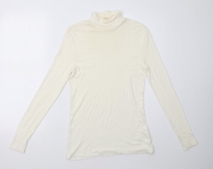 Matalan Womens White Pullover Sweatshirt Size 14
