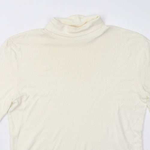 Matalan Womens White   Pullover Sweatshirt Size 14